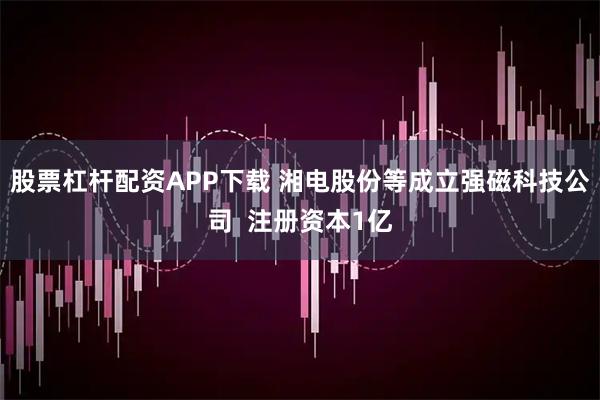 股票杠杆配资APP下载 湘电股份等成立强磁科技公司  注册资本1亿