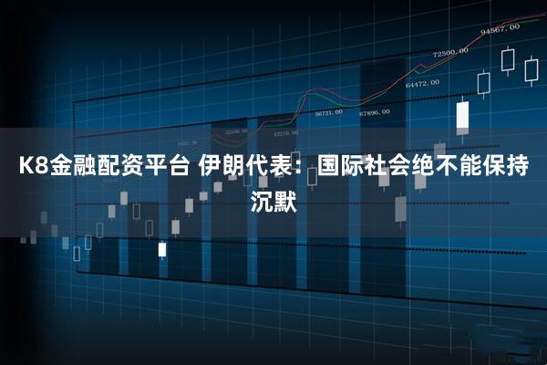 K8金融配资平台 伊朗代表：国际社会绝不能保持沉默